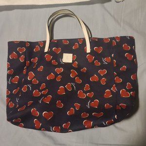 Gucci Baby Heart Canvas tote shoulder bag